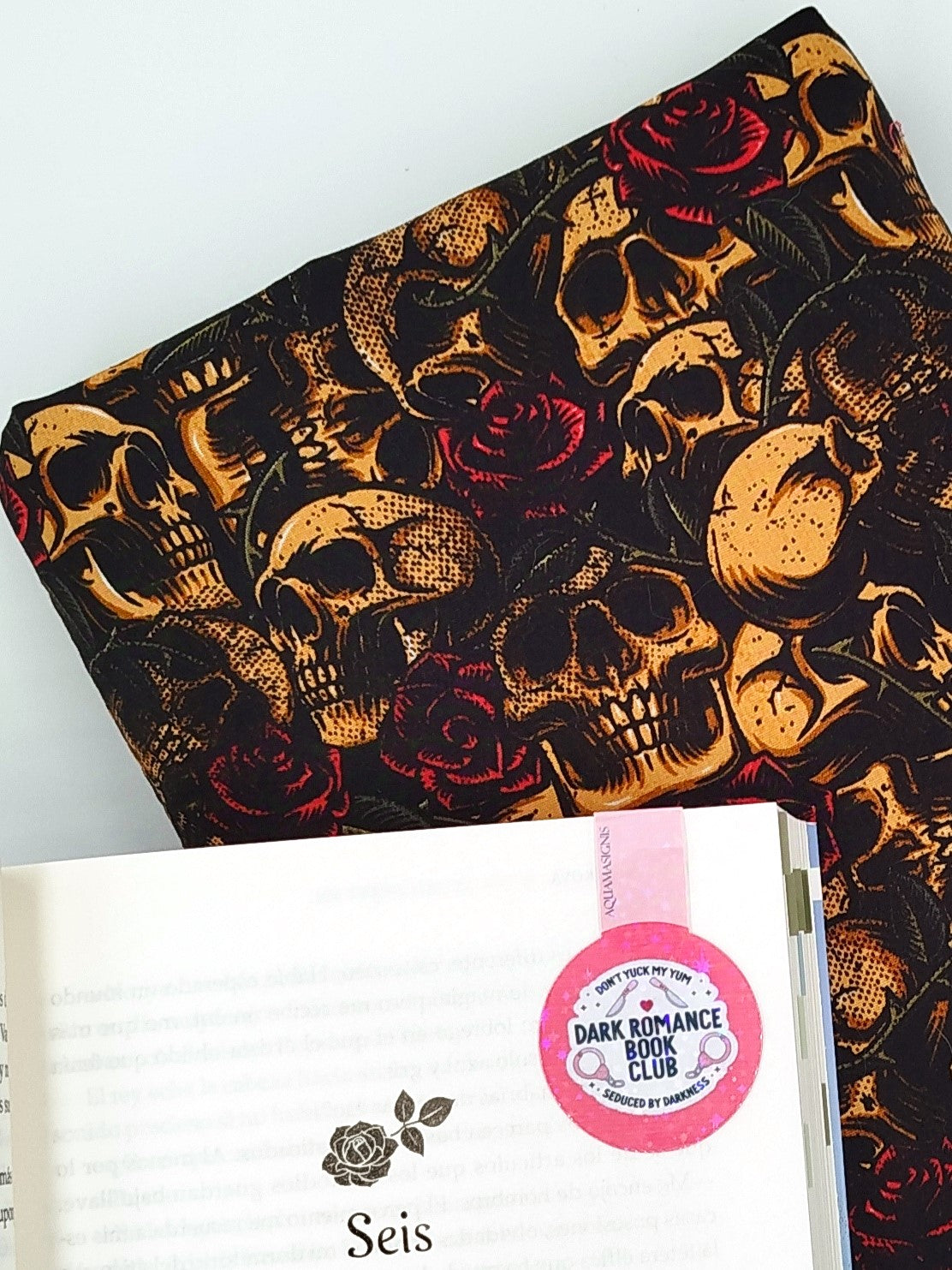 Funda literaria - Touch her and die - Clásica